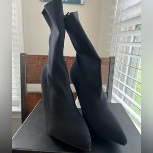 Brand New Black Heel Boots